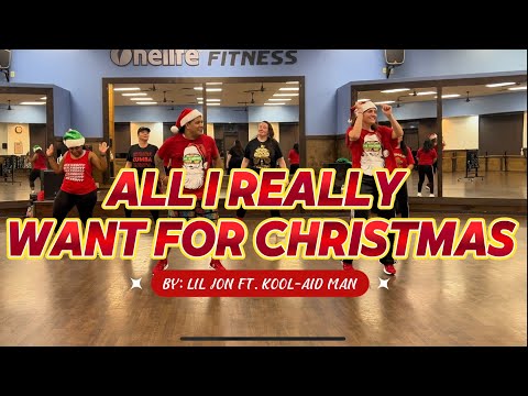 All I Really Want for Christmas by Lil Jon | Zumba Hip Hop Choreo | Easy Christmas Dance Choreo