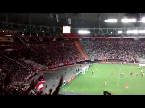 "Hinchada | Final del partido | Edelp - Libertad" Barra: Los Leales &bull; Club: Estudiantes de La Plata