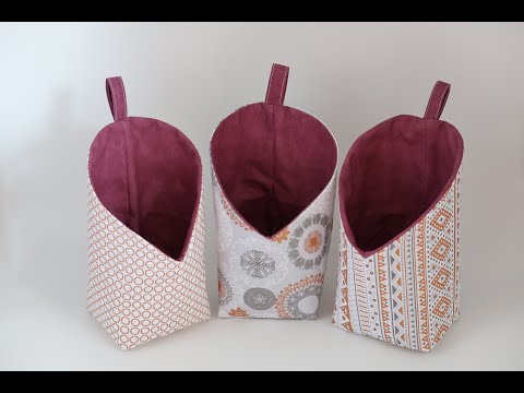 Eulina #Nähanleitung Hängeutensilo