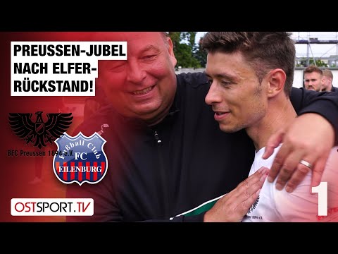 Preussen-Jubel nach Elfer-Rückstand: Preussen - Eilenburg | Regionalliga Nordost