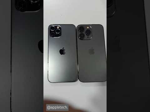 iphone 12 pro vs 13 pro graphite #shorts #short #iphone
