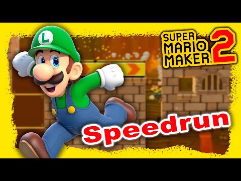 Super Mario Maker 2 – Speedrun levels Course World #8