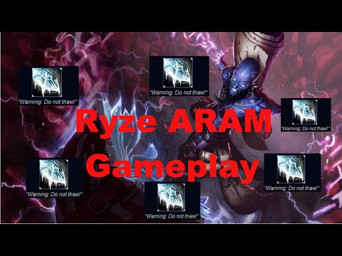 How to play Ryze ARAM: Full Frozen Heart Build