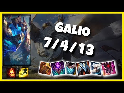 Galio vs Karma NA Challenger SUPPORT (7/4/13) - v10.25