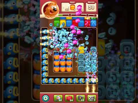 TOON BLAST 2198 crown 3 STARS