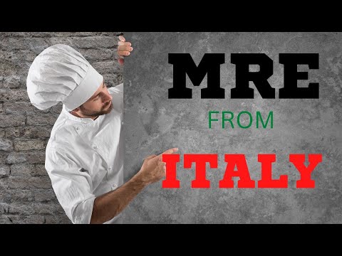 RARE MRE - TASTE OF ITALY - 3 MEALS - SENT BY SUBSCRIBER, GIORGETTA