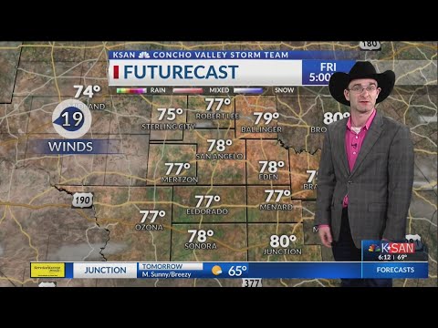 KSAN 6pm Weather - Thursday February 14, 2019
