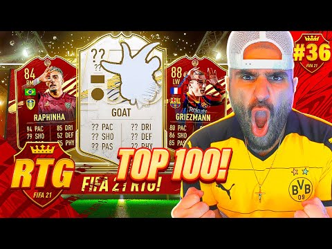 OMG OUR BEST RED PLAYER PICK UPGRADE!! TOP 100 30-0 REWARDS!! FIFA21 RTG #36
