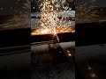 Cutting I-Beam Steel With Oxy Acetelyne Welding Torch