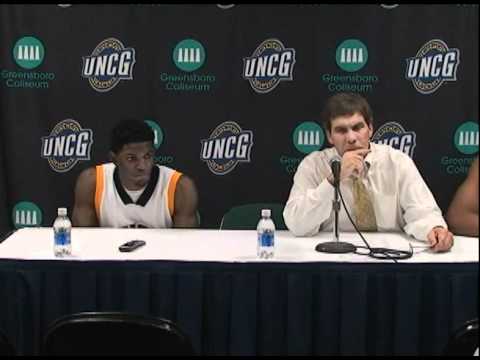 UNCG postgame press conference after Florida State - Nov. 14