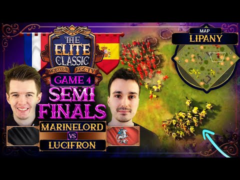 The Elite Classic: MarineLorD vs LucifroN G4, Semifinals Bo7 | Age Of Empires 4