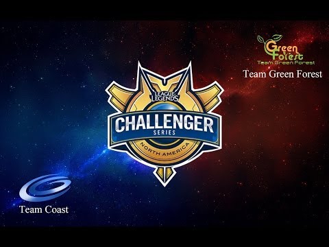 NA Challenger Series Summer 2014 #1: Team Coast vs Team Green Forest G2 (07.06.2014)