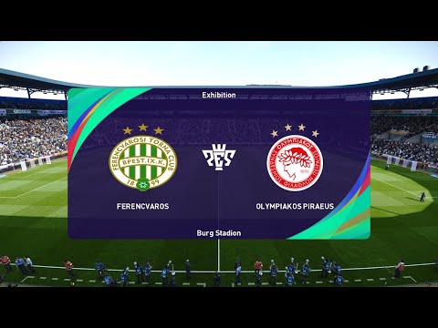 Ferencváros vs Olympiacos (22/02/2024) UEFA Europa Conference League Extra Time PES 2021