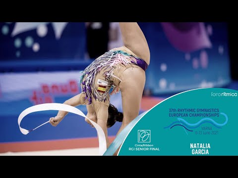 Natalia Garcia  (cinta / ribbon) - Final Individual European Championship Varna 2021