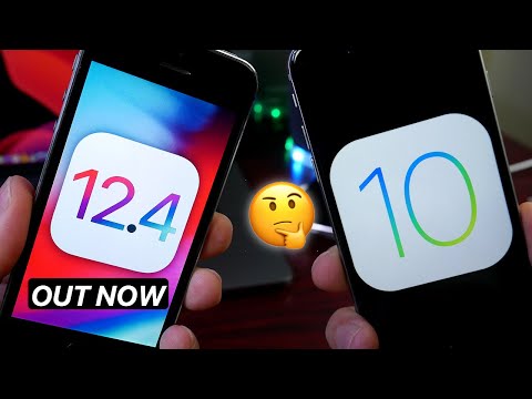 iOS 12.4 RELEASED What’s New ? & iOS 10.3.4 & iOS 9.3.6