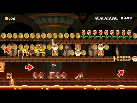 Speed Run Castle by Nathan - SUPER MARIO MAKER - NO COMMENTARY 1AV