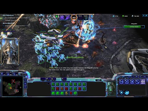StarCraft 2 Evil LotV 3 Players Co-op Campaign Mission 14 - Unsealing the Past
