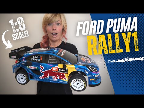 GIANT RC rally car! CEN Racing Ford Puma Review & Run