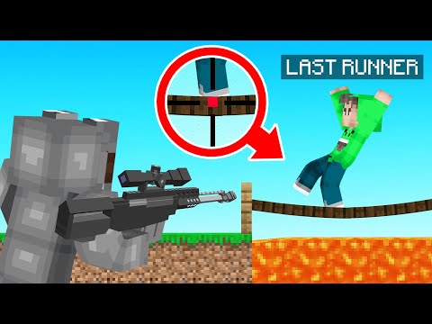 Extreme SNIPERS vs RUNNERS In Minecraft!
