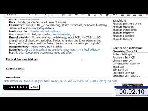 Full Note Example