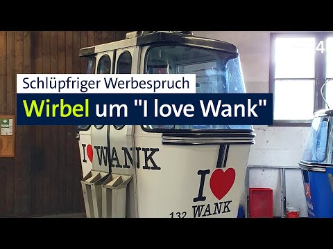 Unintentionally raunchy: Controversy over "I love Wank" advertising slogan | Abendschau | BR24