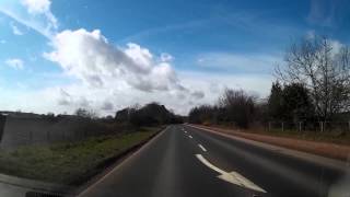 April Drive From St Andrews On Visit To Cupar Fife Scotland