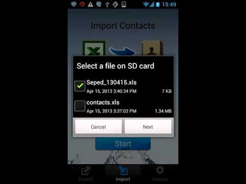 SA Contacts Lite Video