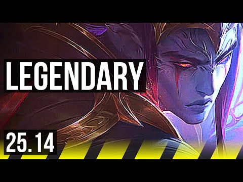 APHELIOS & Thresh vs VAYNE & Lulu (ADC) | 16/2/5, Legendary | NA Grandmaster | 25.14