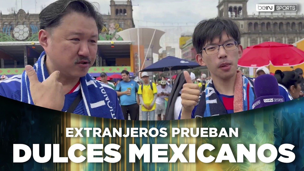 Extranjeros prueban dulces mexicanos en el Fan Fest | beIN SPORTS USA