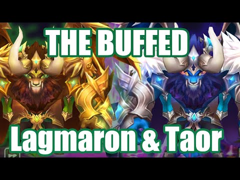 【Summoners War | Curry's RTA】The BUFFED Lagmaron & Taor, OP Squall!!