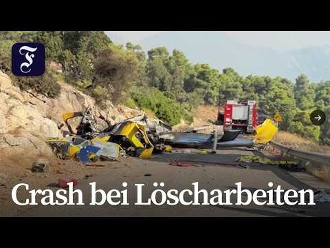 Video Thumbnail: Griechenland: Zwei Tote bei Helikopter-Kollision