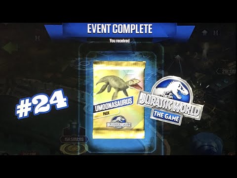FINALLY UNLOCKED THE UMOONASAURUS!!!Jurassic World The Game | Ep24