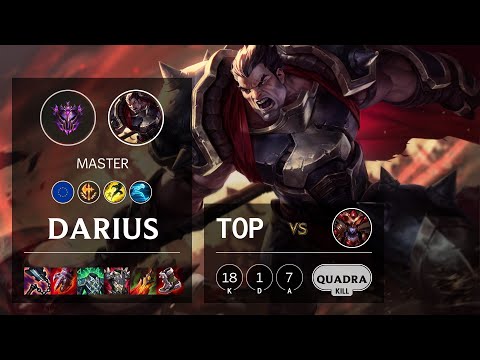 Darius Top vs Shyvana - EUW Master Patch 11.21