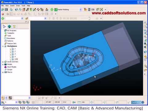 PowerMILL Tutorial for Beginners 1