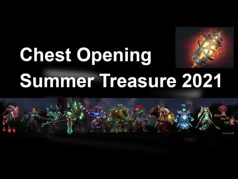 Chest Opening Dota 2 Summer Season 2021