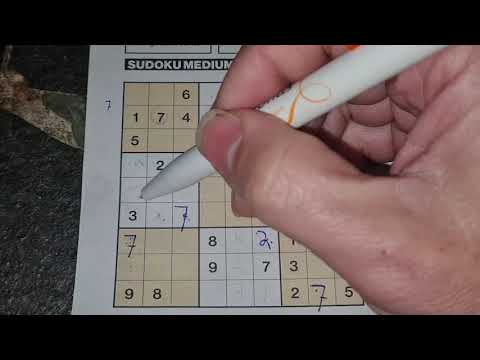 Again Our Daily Sudoku practice continues. (#2036) Medium Sudoku puzzle. 12-19-2020