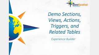 Demo Sections, Views, Actions, Related Tables