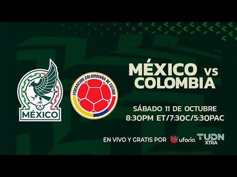 EN VIVO🔴| MÉXICO VS COLOMBIA | PARTIDO AMISTOSO | RUMBO AL MUNDIAL