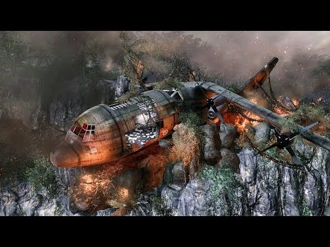 THE BEST GAME CALL OF DUTY GHOSTS JUNGLE  Survival Mission After a Plane Crash -