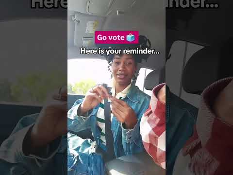 Go vote 🗳 #vote #reminder #election #fyp