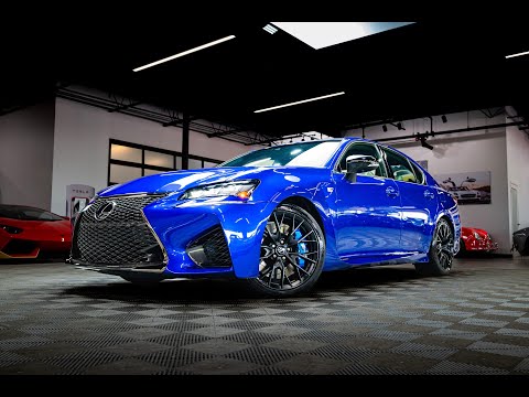 2020 Lexus GS F! Only 8K miles! 467 HP 5.0L V8! 1 of 13 made in this spec! Ultrasonic Blue Mica!
