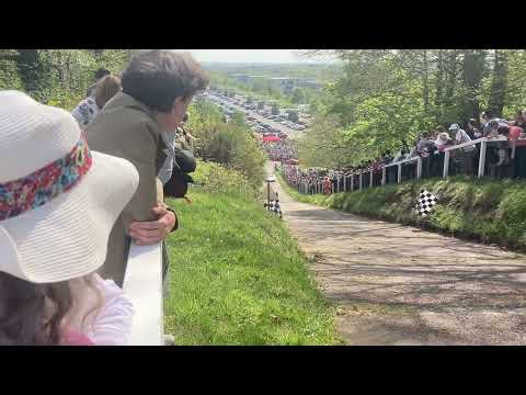 Brooklands Auto Italia Test Hill 2022 White Lamborghini