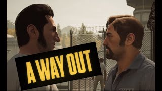 掘るか掘られるか！協力プレイで刑務所から脱出せよ【A WAY OUT】
