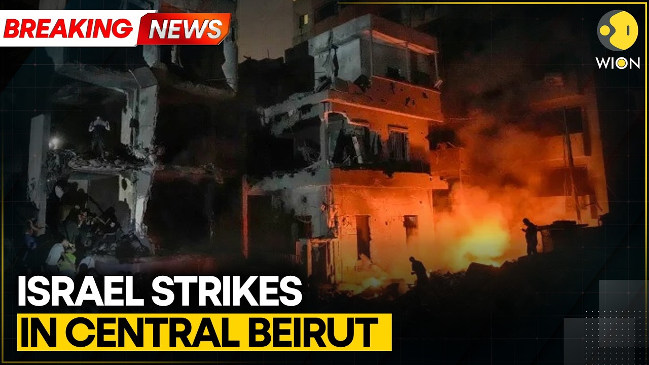 Israel-Iran War: Israel Strikes Central Beirut, Residential Building Hit In Aisha Bakkar | WION