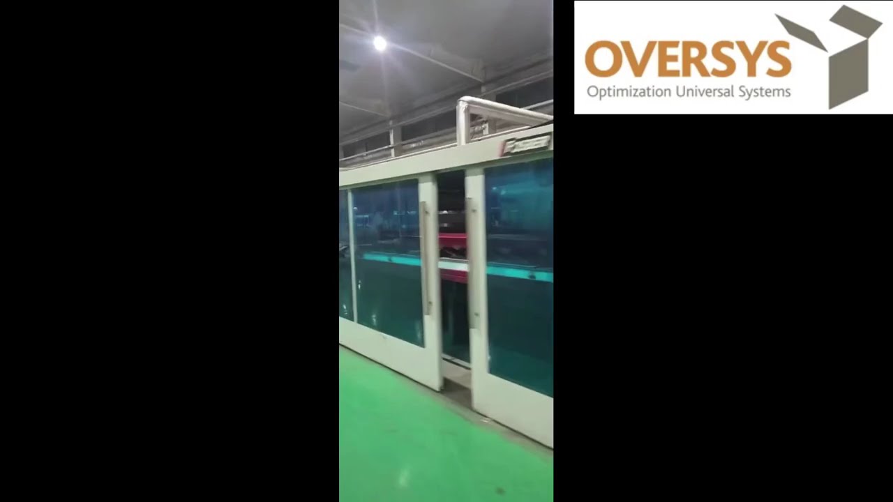 OVERSYS VIDEO U75760226 FOSBER COMPLETE CORRUGATOR, LHDPG, 2800MM / 110