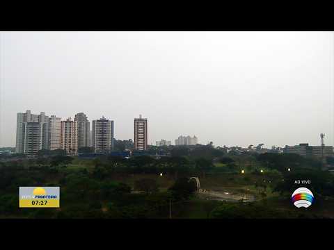 Quarta-feira amanhece com chuva no Oeste Paulista