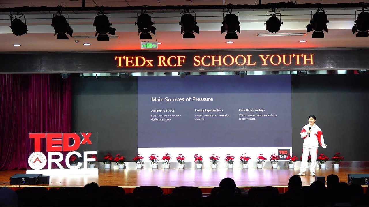 Teenage Mental Health | Shanshan Wang | TEDxRCF School Youth