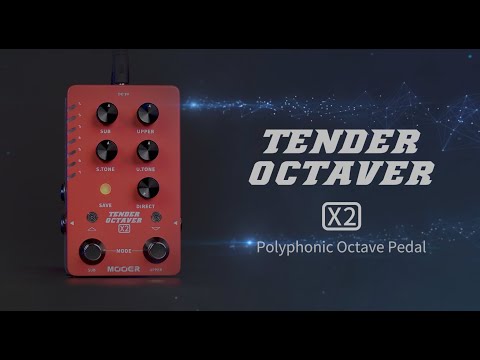 Демонстрация педали эффектов Mooer Tender Octaver X2