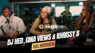DJ Hed, Gina Views and Khrissy B on LA's Hip-Hop Hustle 🔥 | SWAY’S UNIVERSE