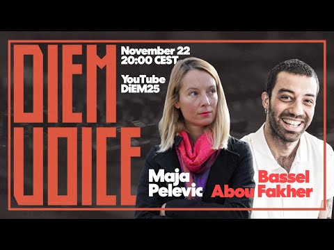 "Art is the best way to write history" Bassel Abou Fakher on DiEM TV with Maja Pelevic | DiEM25